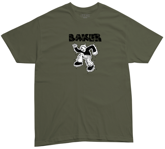 Baker Mosh Man Tee Moss Green