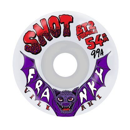 Snot Wheels Franky Villani 54MM/99A Clear