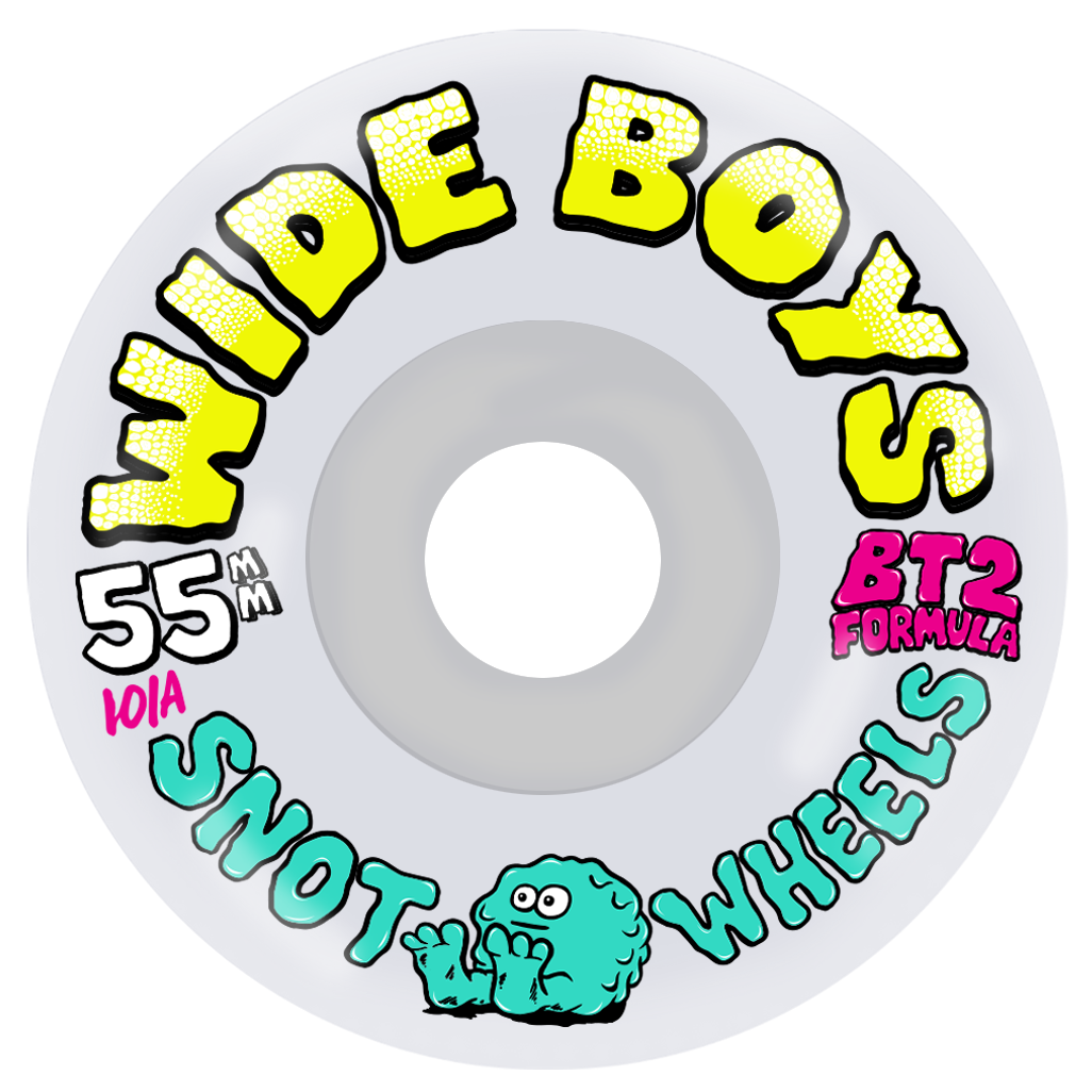 Snot Wheels Wide Boys 101A Clear Assorted Sizes