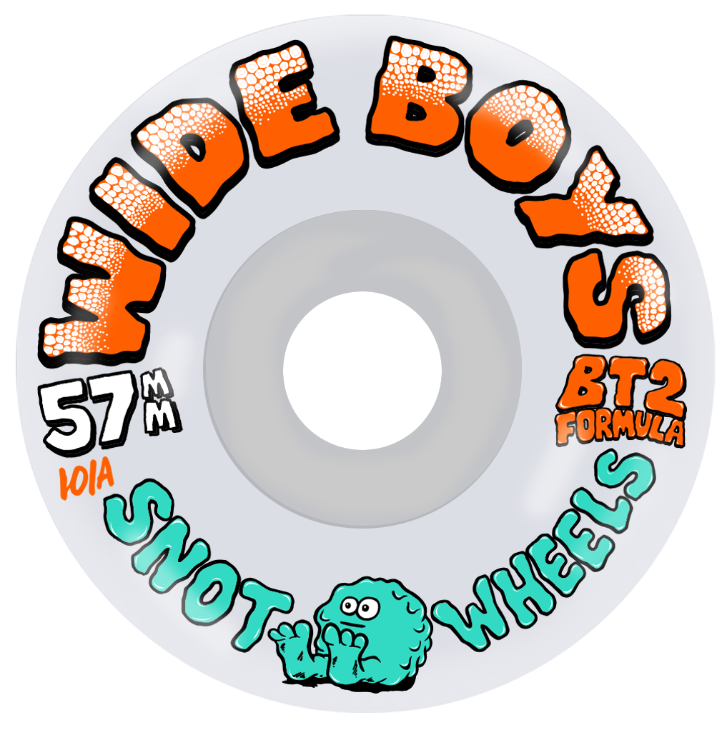Snot Wheels Wide Boys 101A Clear Assorted Sizes