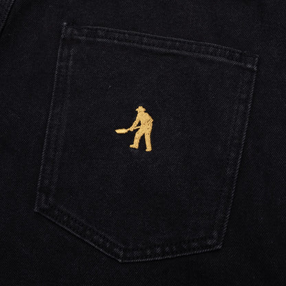 Pass-Port Workers Club Jean Short R47: Washed Black