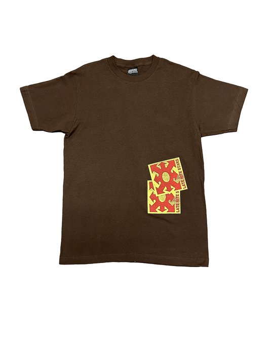 Late Nite Stars Chaos Tee Brown