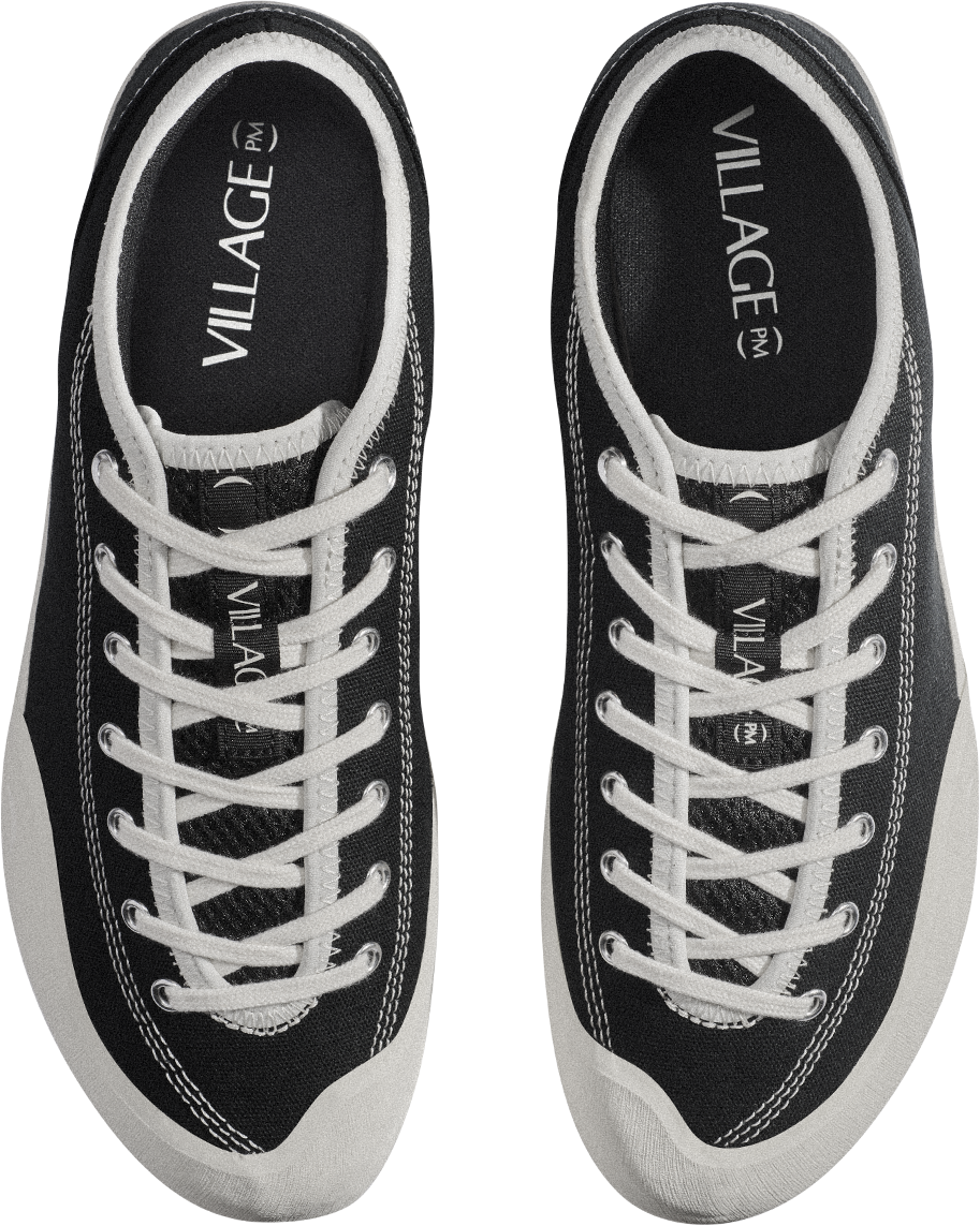 Village PM 130PM Canvas Black/Whisper White