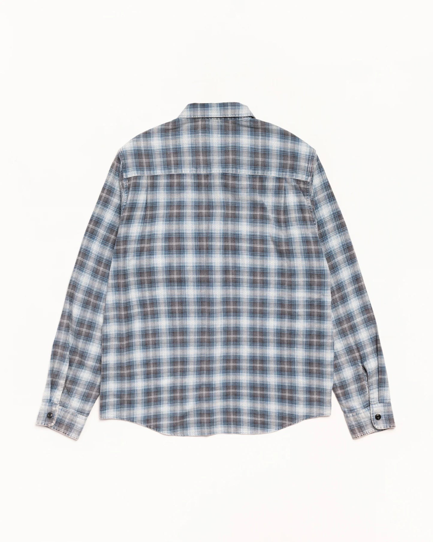 Stüssy Dax Plaid Shirt Blue