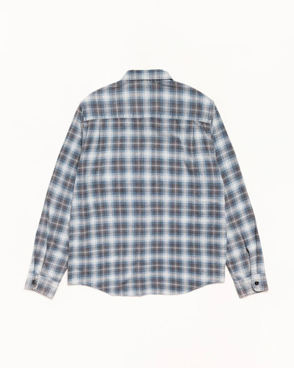 Stüssy Dax Plaid Shirt Blue