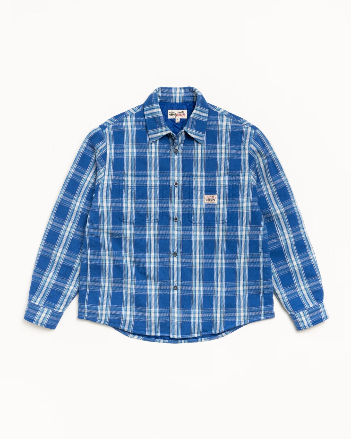 Stüssy Lau Plaid Shirt Jacket