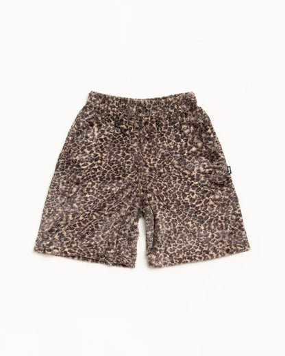 Stüssy Pile Leopard Short Brown