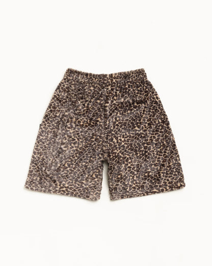 Stüssy Pile Leopard Short Brown
