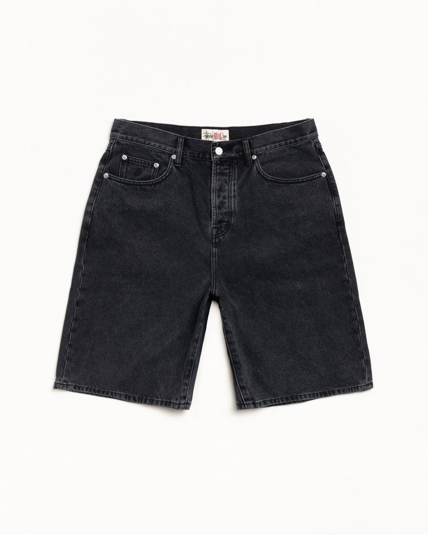 Stüssy Big Ol' Short Denim: Vintage Black
