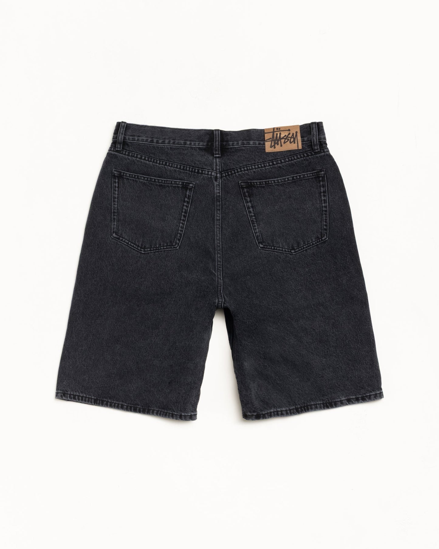 Stüssy Big Ol' Short Denim: Vintage Black
