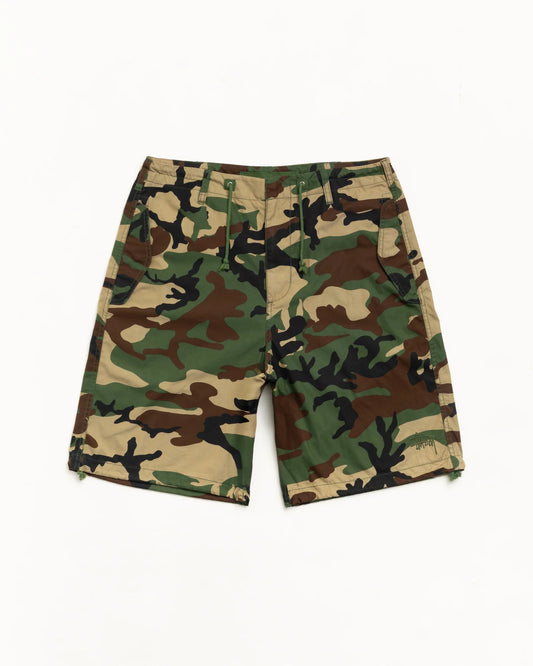 Stüssy Surplus Short: Woodland Camo