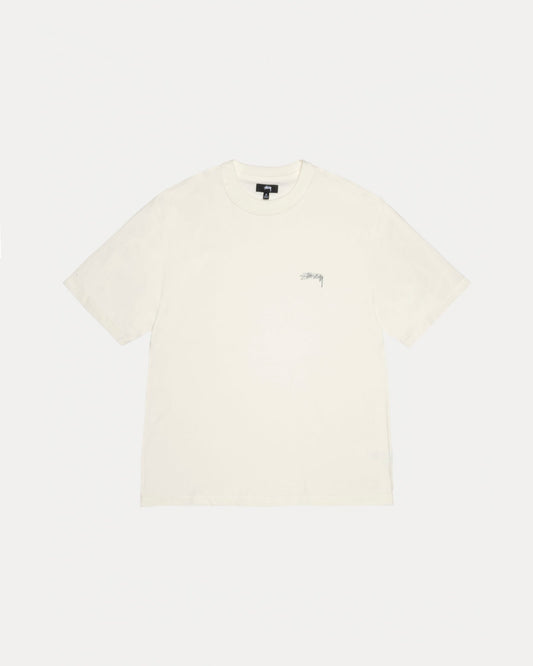 Stüssy Lazy SS Tee: White