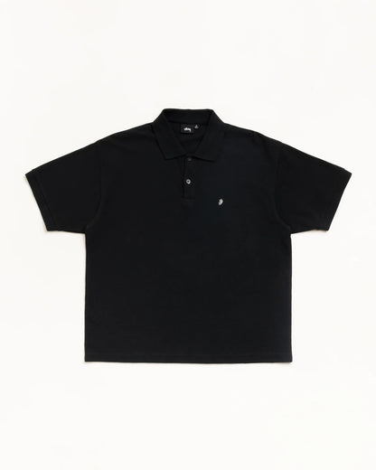 Stüssy Classic Pique Polo Black