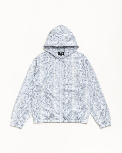 Stüssy Athletic Mesh Zip Hoodie Snake