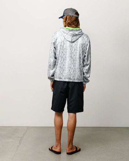 Stüssy Athletic Mesh Zip Hoodie Snake