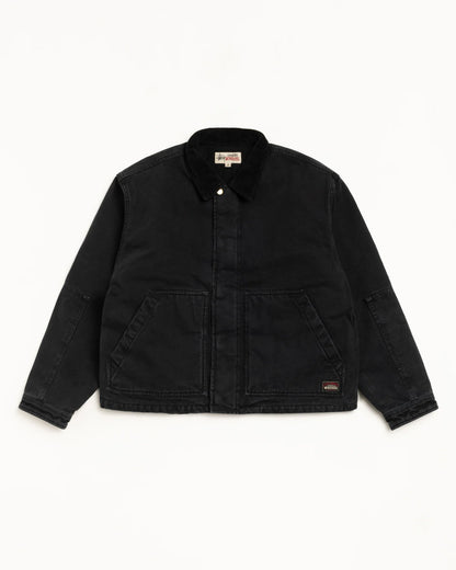 Stüssy Workgear Jacket: Black