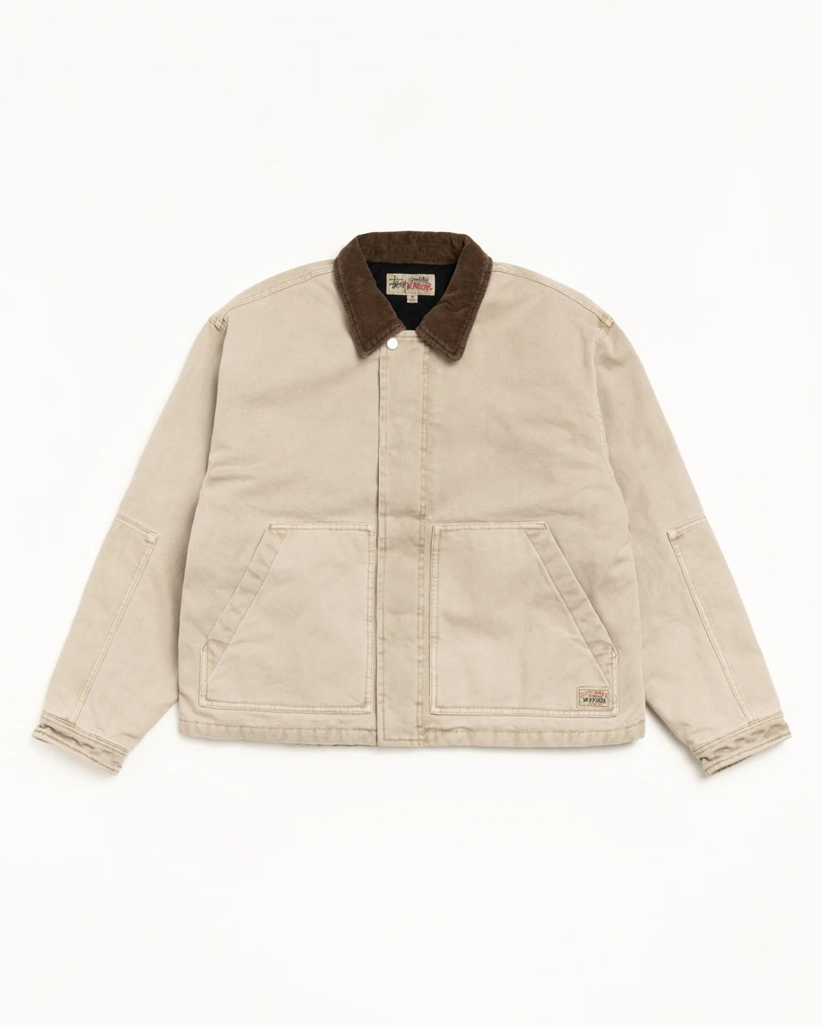 Stüssy Workgear Jacket: Grey