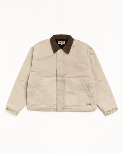 Stüssy Workgear Jacket: Grey