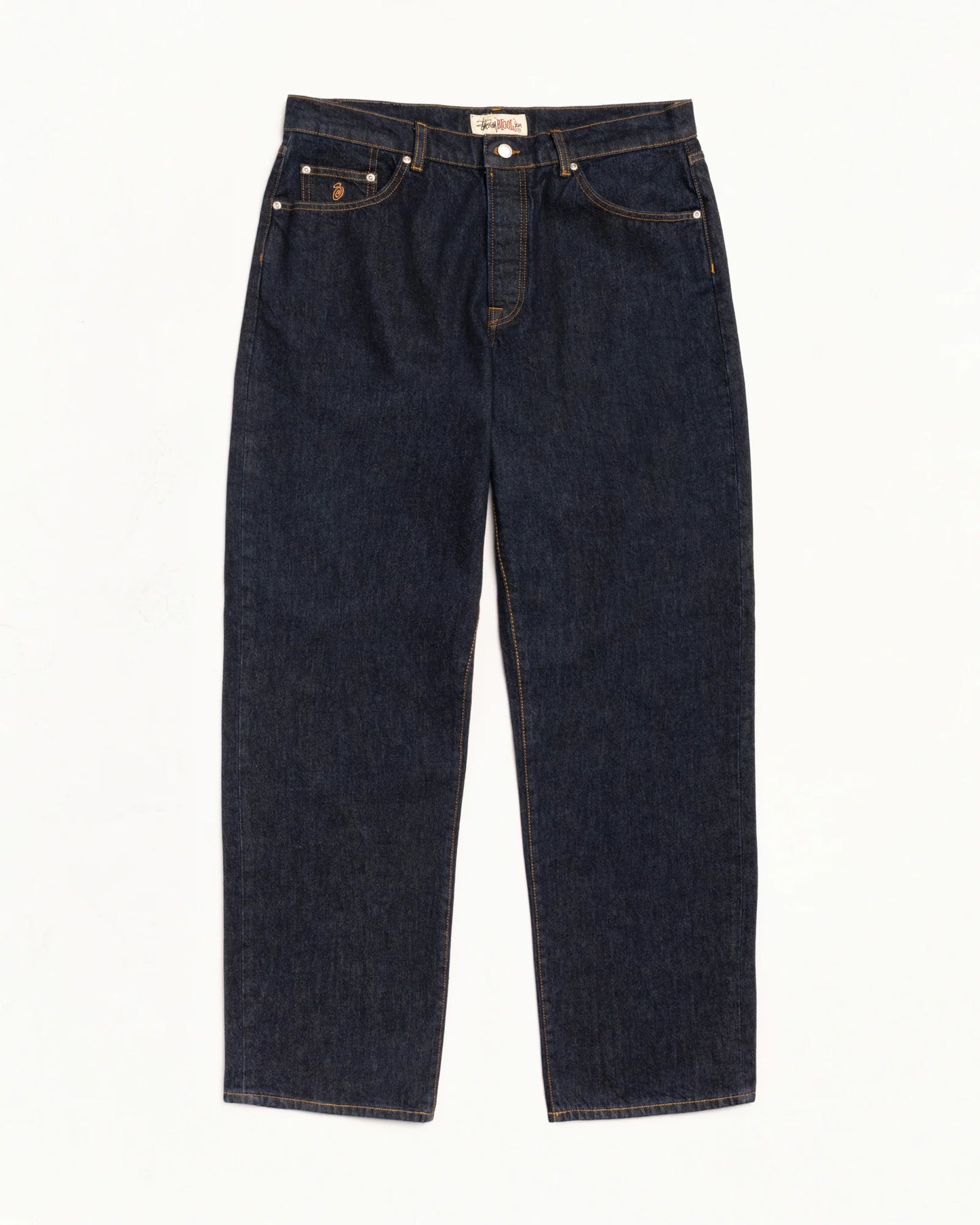 Stüssy Big Ol' Jean Denim: Rinsed Indigo
