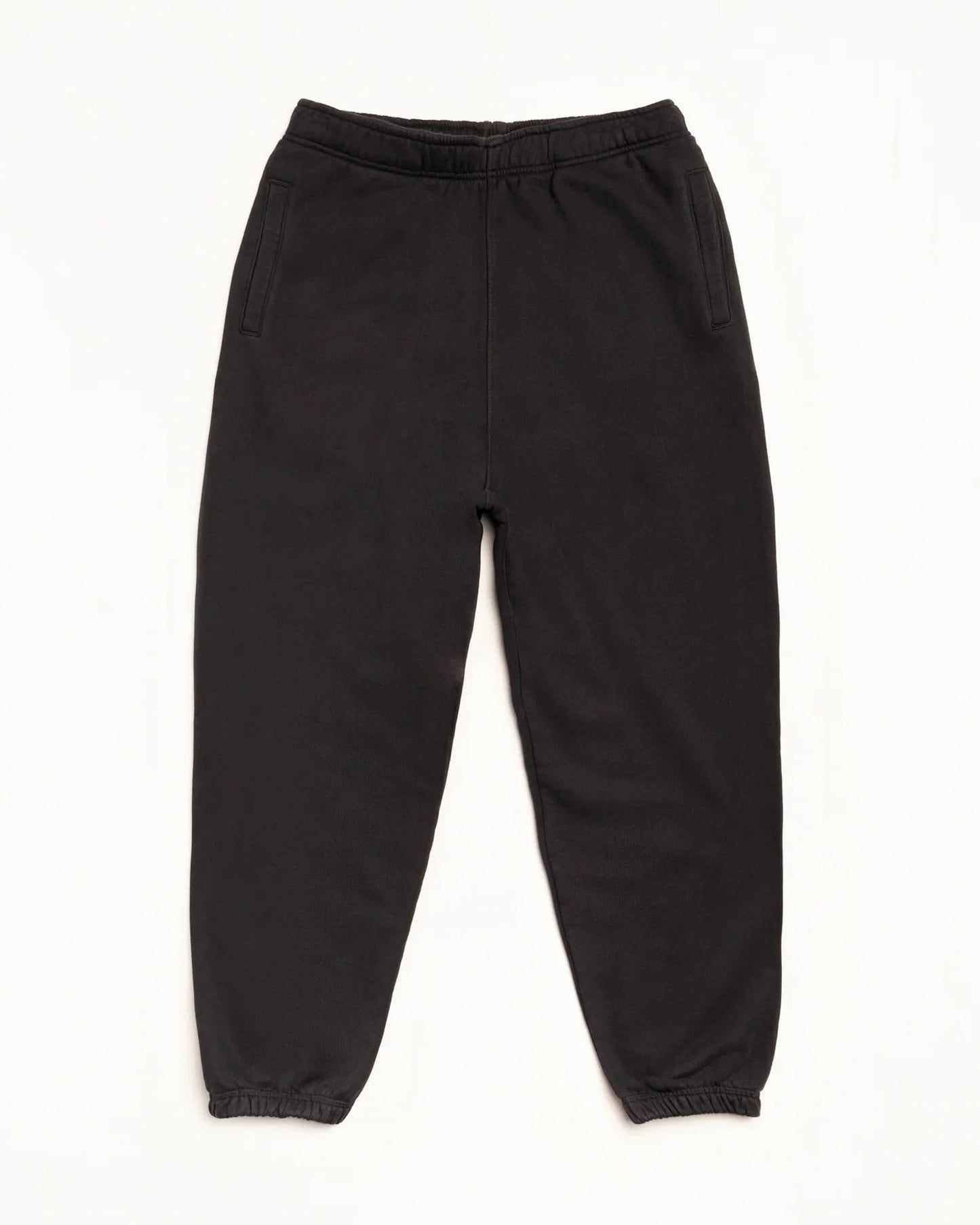 Stüssy Workgear Sweatpant: Washed Black