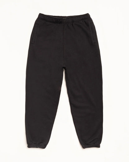 Stüssy Workgear Sweatpant: Washed Black