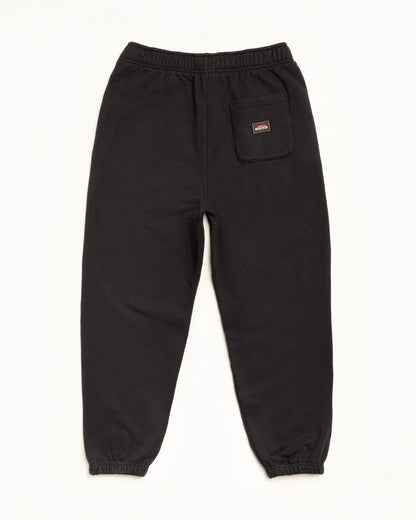 Stüssy Workgear Sweatpant: Washed Black