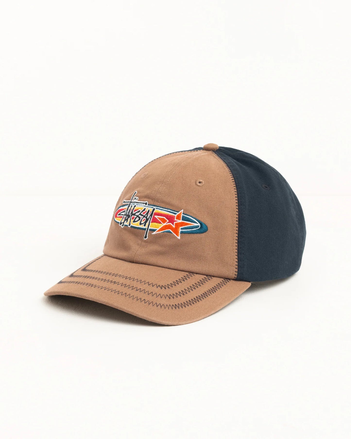 Stüssy Oval Star Cap Brown