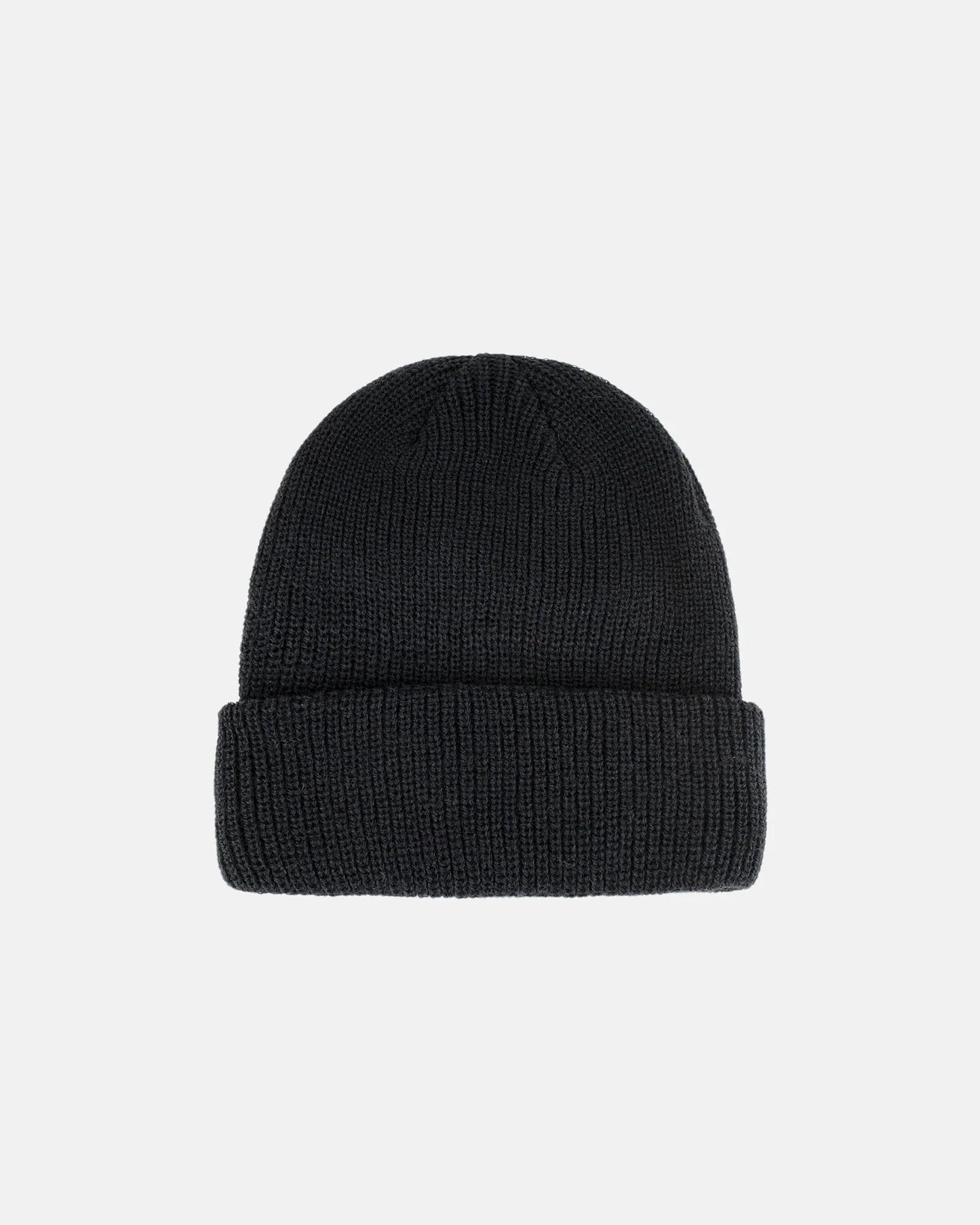 Stüssy Basic Cuff Beanie: Black