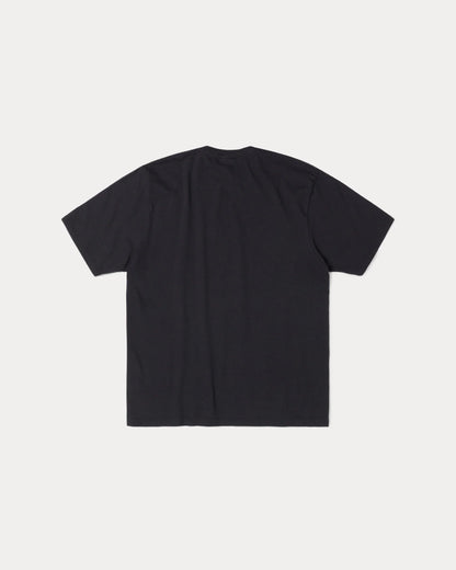 Stüssy Authentic Gear Tee Pigment Dyed: Faded Black