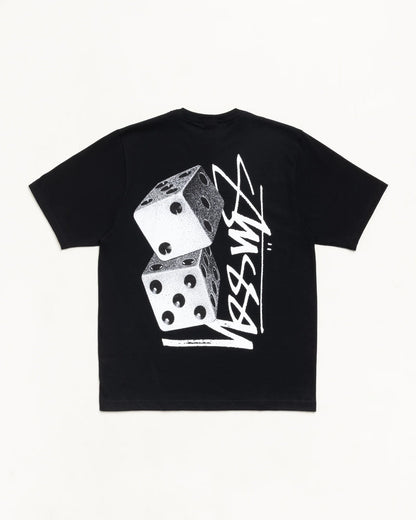 Stüssy Tall Dice Tee: Black