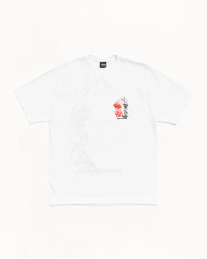 Stüssy Tall Dice Tee: White
