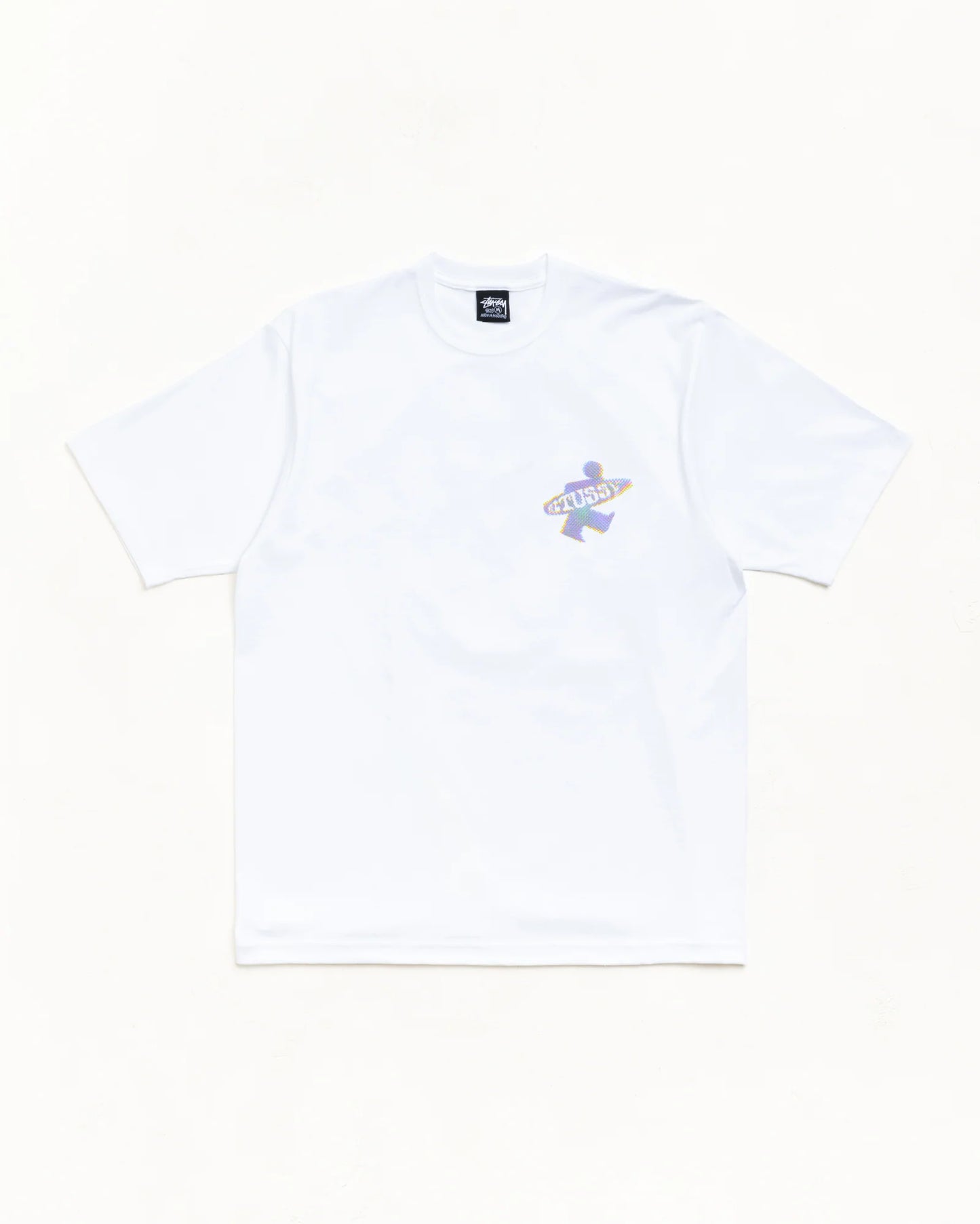 Stüssy Dot Surf Puff Print Tee: White