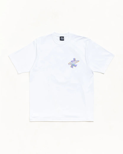 Stüssy Dot Surf Puff Print Tee: White