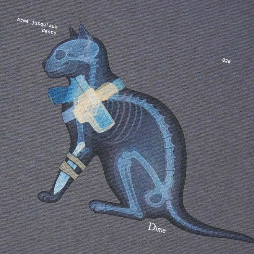 Dime Ammo Tee Charcoal Grape