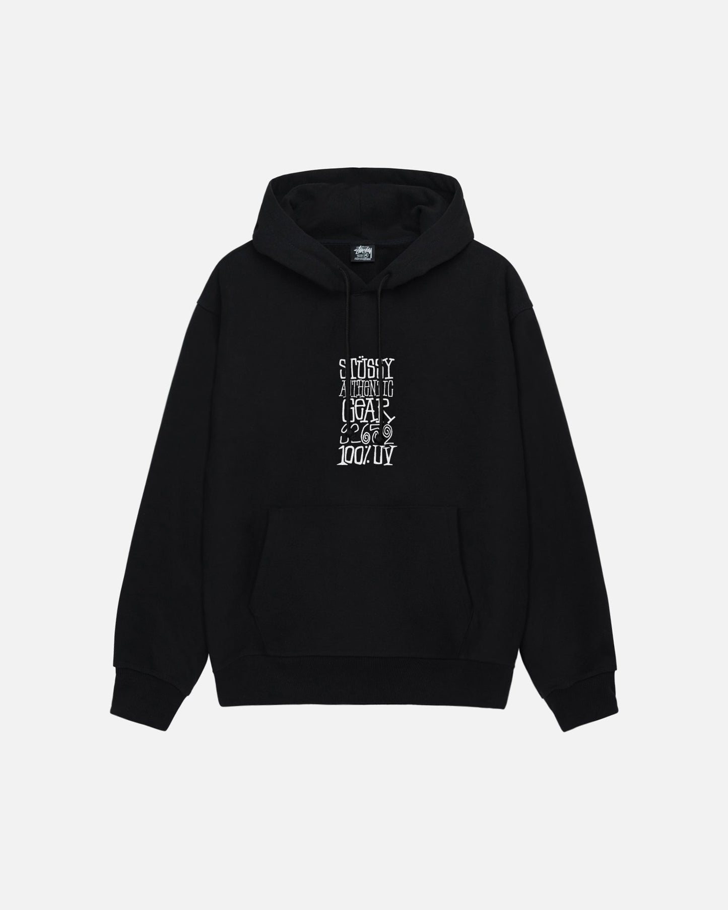 Stüssy Authentic Gear Hoodie Black