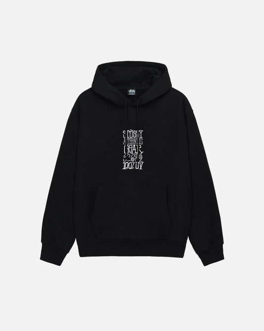 Stüssy Authentic Gear Hoodie Black