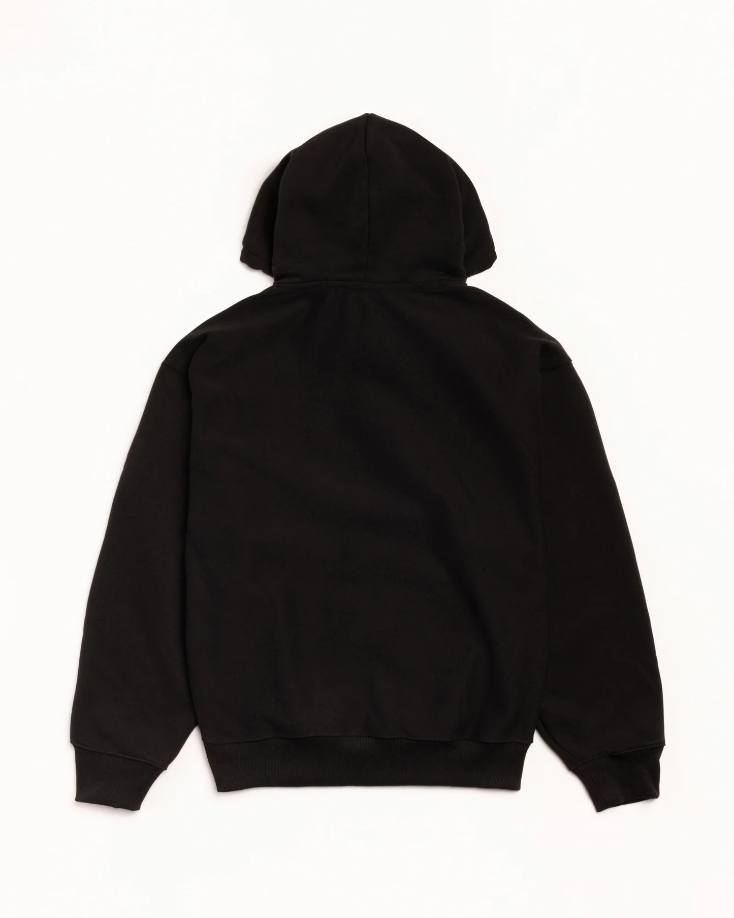 Black hoodie on a white background
