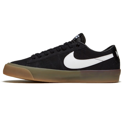 Nike SB Zoom Blazer Low Pro GT: Black/White/Gum