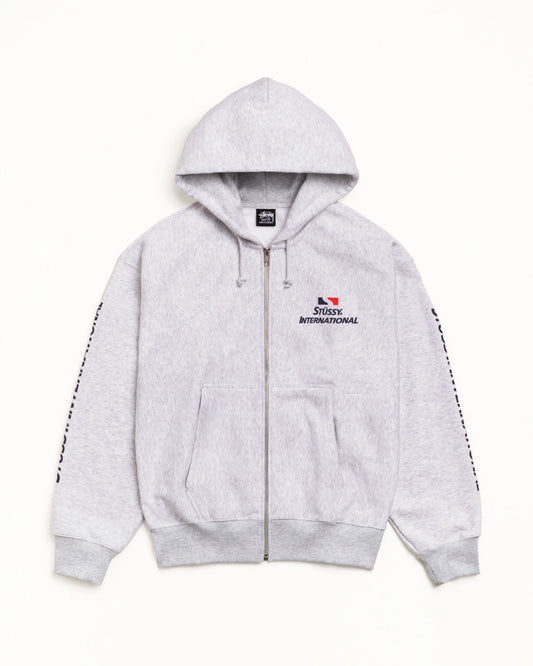 Stüssy International Zip Hood Ash Heather
