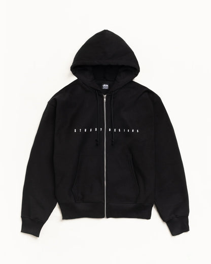Stüssy S Box Zip Hood Black