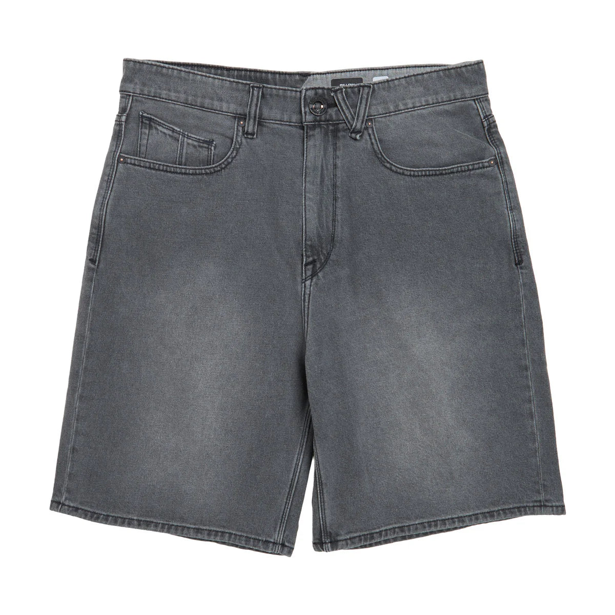Volcom Billow Denim Shorts Concrete