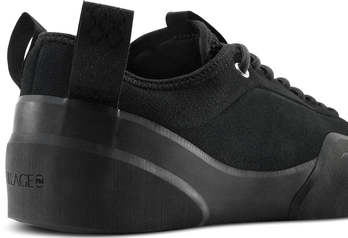 Village PM 1PM Suede Black/Nat Black