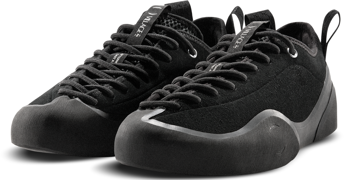 Village PM 1PM Suede Black/Nat Black