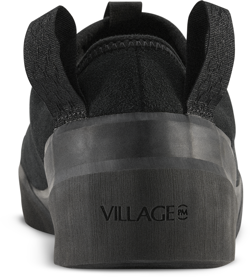Village PM 1PM Suede Black/Nat Black