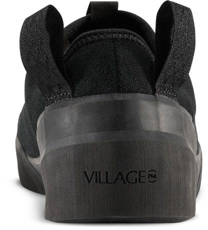 Village PM 1PM Suede Black/Nat Black