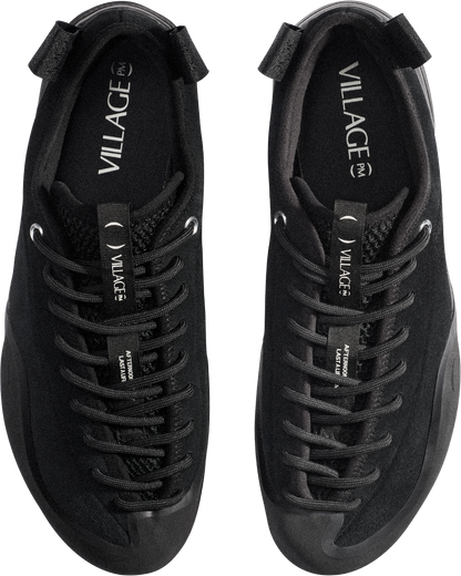 Village PM 1PM Suede Black/Nat Black