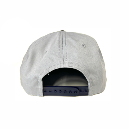 Rose Street Stacked Logo Hat: Grey/Midnight