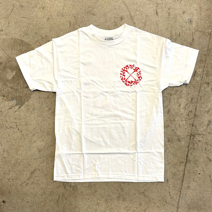 Rose Street x Batsu Tee White