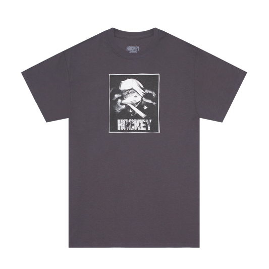 Hockey Shed Tee Charcoal