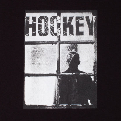 Hockey Temporary Site Tee Black